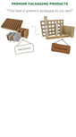 Mobile Screenshot of premier-packaging-products.com
